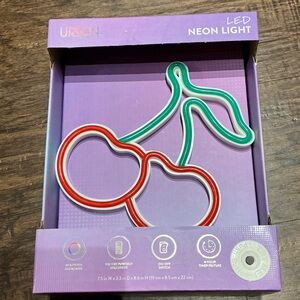 Urban Outfitters Red and Green Cherry LED Light